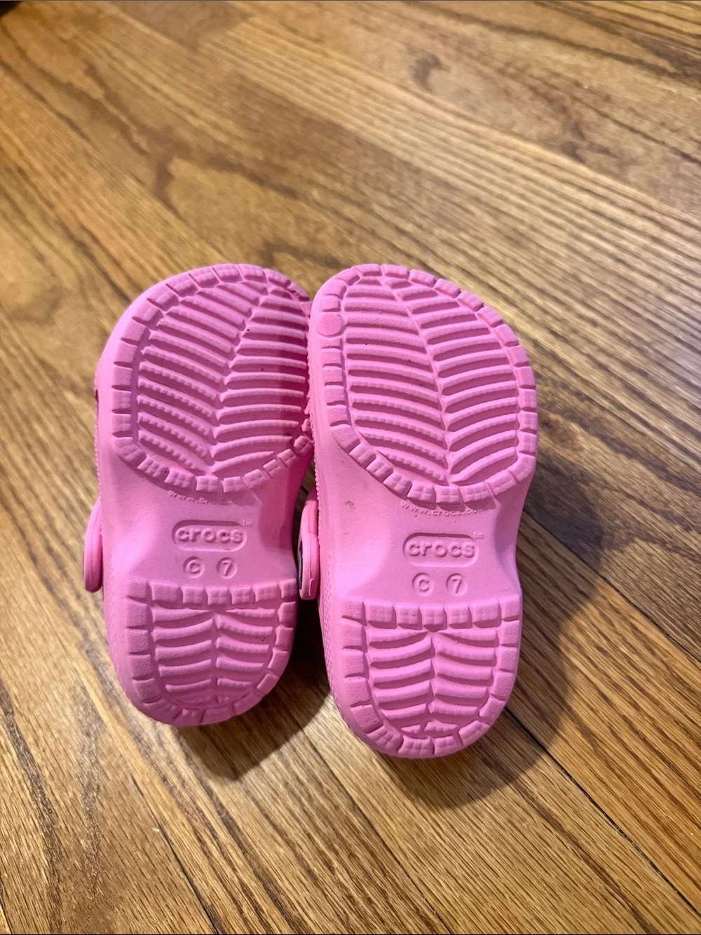 CROCS Kids Lightweight Clog in Bright Pink